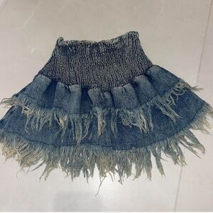 Ser.o.ya denim mini skirt